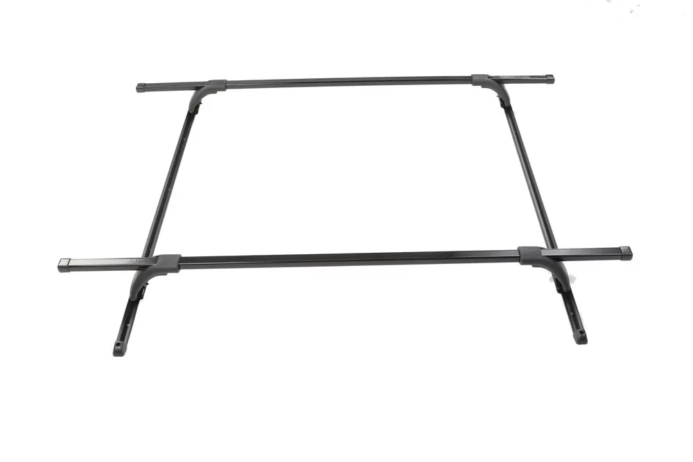 Perrycraft Roof Rack Complete Ready To Install 180 Lb Capacity Kit Black 70 Inch Crossbars and 60 Inch Side Rails SportQuest - SQ7060-B