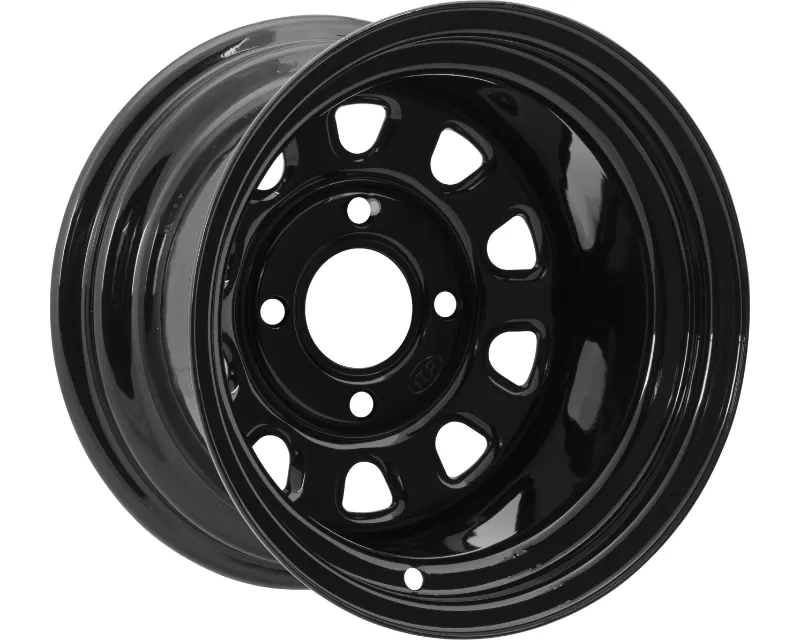 ITP Delta Steel Wheel 12x7 4/156 4+3 Black - 1222565014