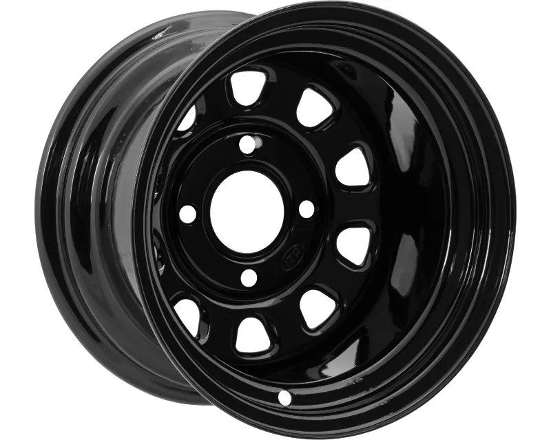 ITP Delta Steel Wheel 12x7 4/110 2+5 Gloss Black - 1225544014