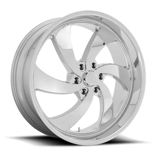 US Mag 1 Piece Desperado Wheel 22x10.5 5x5.0 +1mm Chrome - U132220573+01L