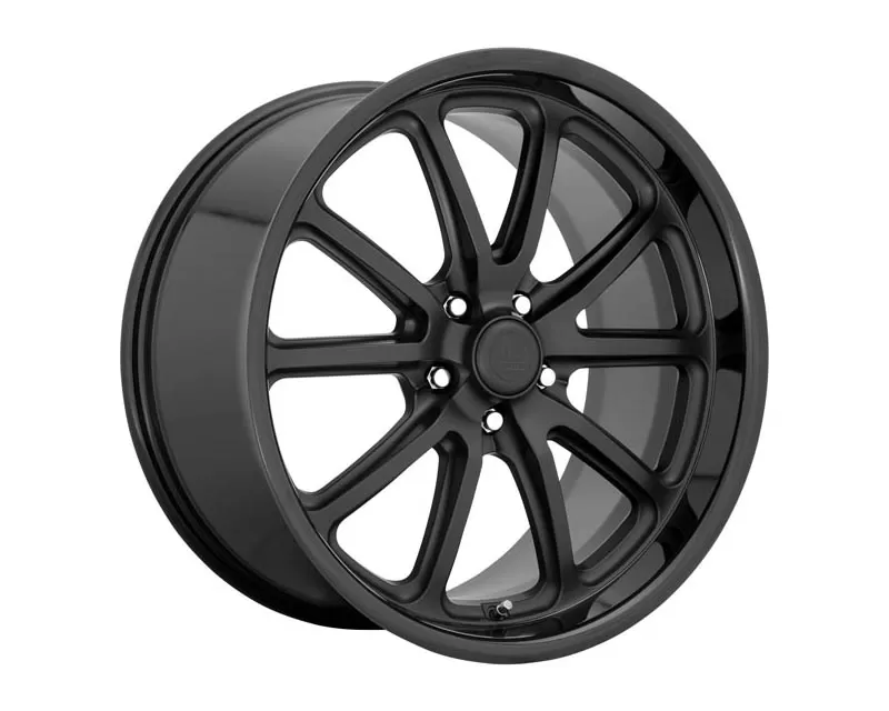 US Mag U123 Rambler Wheel 20x8.5 5X120 32mm Gloss Black Matte Black - U123208521+32