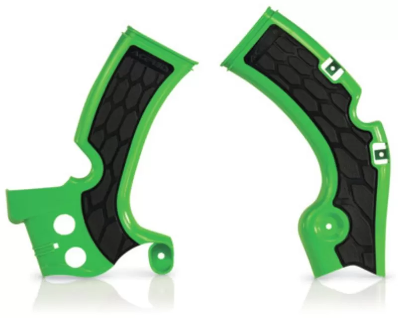 Acerbis X-Grip Frame Guard Green/Black Kawasaki KX450F 09-18 - 2374271089