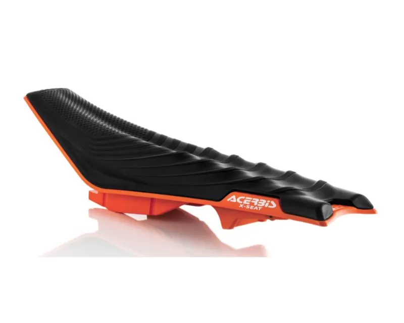 Acerbis X-Seat Single Piece Black/Orange KTM EXCF250 17-19 - 2449745229