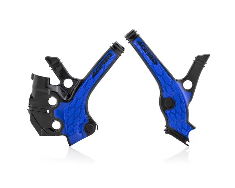 Acerbis X-Grip Frame Guard Black/Blue Yamaha YZ65 18-20 - 2736381004
