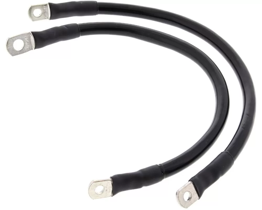 All Balls Battery Cable Kit Harley Xl 1200 50 2007 (Black) - 79-3011-1