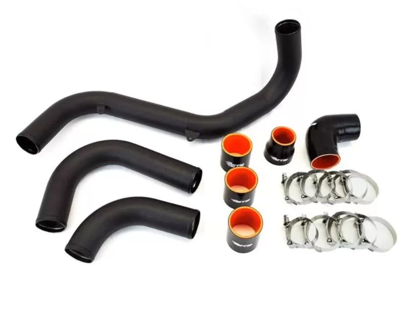 ETS Ford Focus RS Intercooler Piping Kit Upgrade Wrinkle Black - 400-10-ICP-001