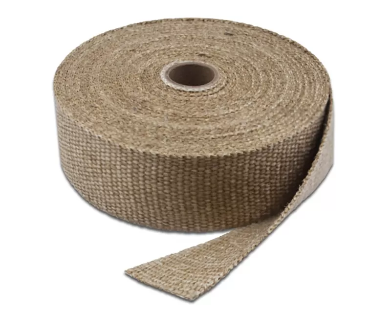 Exhaust Wrap 100 Foot x 2 Inch Natural Color Up To 2000 Degree F Short Roll Thermo Tec - 11003