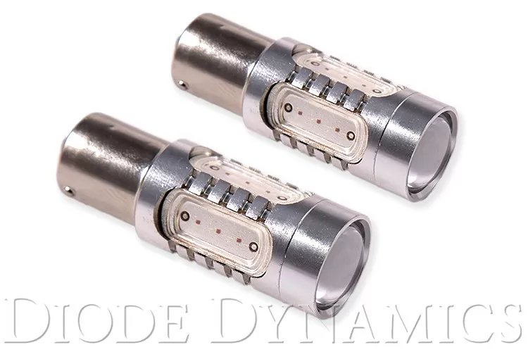 Diode Dynamics 1156 LED Bulb HP11 LED Red Pair - DD0002P