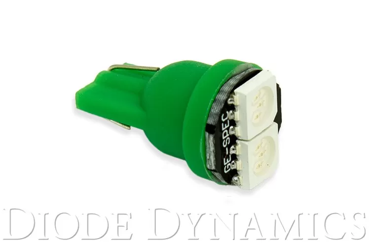 Diode Dynamics 194 LED Bulb SMD2 LED Green Single - DD0034S