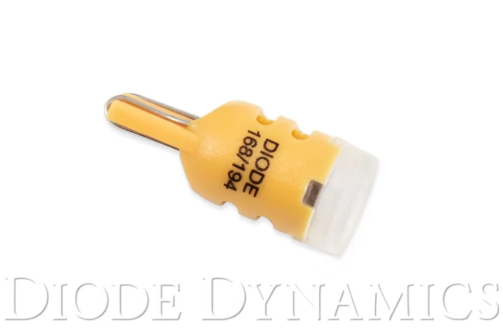 Diode Dynamics 194 LED Bulb HP3 LED Amber Short Single - DD0325S
