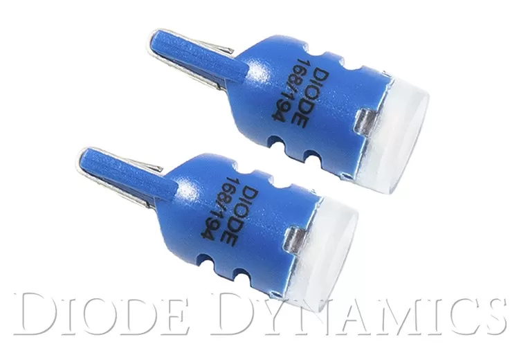Diode Dynamics 194 LED Bulb HP3 LED Blue Short Pair - DD0326P