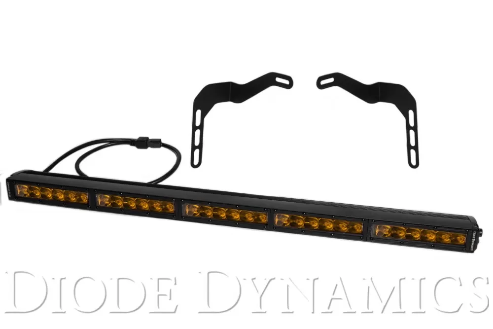 Diode Dynamics 30 Inch LED Lightbar Kit Amber Driving Stealth Series Toyota Tundra 2014-2021 - DD6061