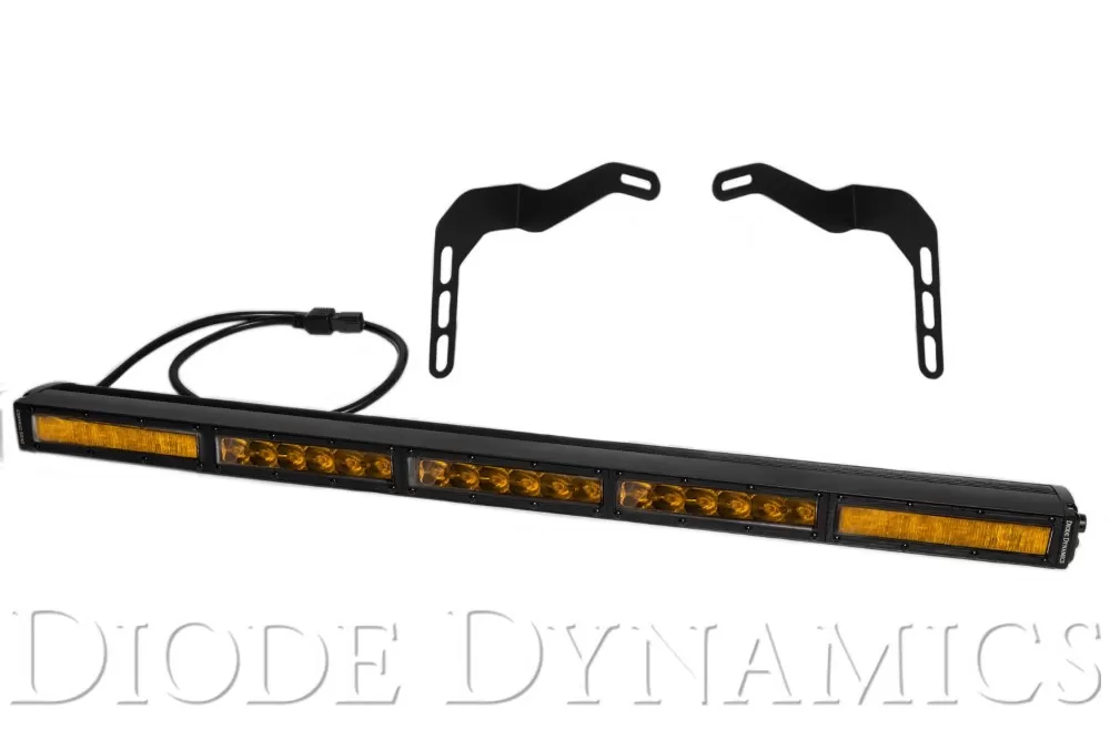 Diode Dynamics 30 Inch LED Lightbar Kit Amber Combo Stealth Series Toyota Tundra 2014-2021 - DD6063