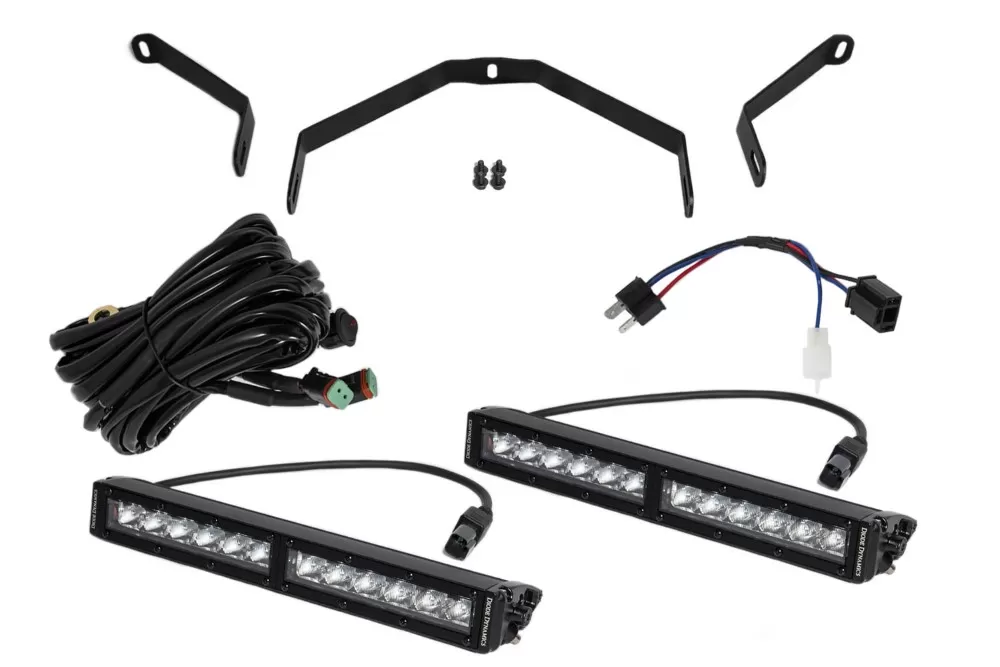Diode Dynamics 12 Inch LED Driving Light Kit White Driving Toyota Tundra 2014-2021 - DD6064
