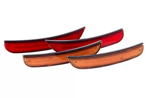 Diode Dynamics LED Sidemarkers Amber/Red Set Dodge Charger 2015-2023 - DD5111