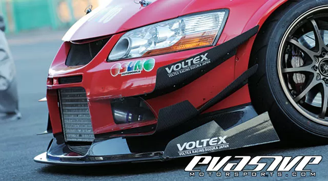 Voltex Cyber Edition Twin Wet Carbon Canards Mitsubishi Evolution VII | VIII | X - VL-EBC-2