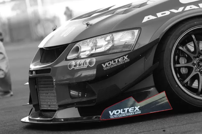 Voltex Cyber Splitter Side End Plate Mitsubishi Evo 8|9 03-07 - VL-EBCS-3