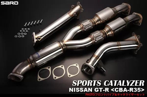SARD Sports Catalyst | Catalyzer 02 Nissan GT-R R35 2009-2021 - SAD20144820002