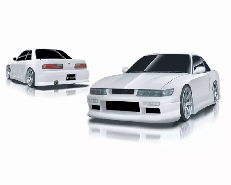 Origin Lab Urban Line Full Aero Kit with Door Panels for JDM Front End Nissan 240SX S13 Coupe 89-94 - D70-FKT-DP