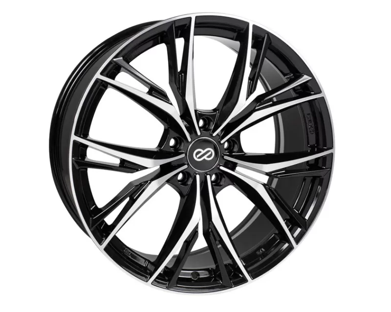 Enkei ONX Wheel Performance Series Black Machined 17x7.5 5x100 45mm - 505-775-8045BKM