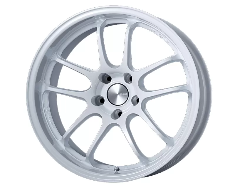 Enkei PF01EVO Wheel Racing Series White 17x9.5 5x114.3 12mm - 489-795-6512WP