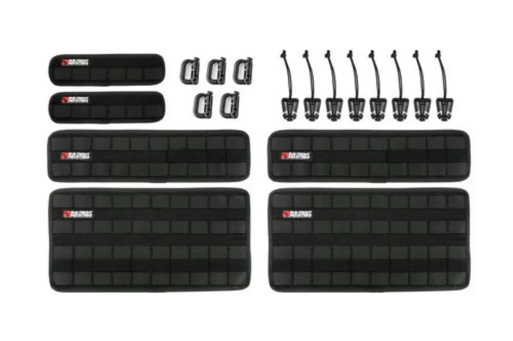 BuiltRight Industries 6pc Tech Panel Kit - Black - 105009