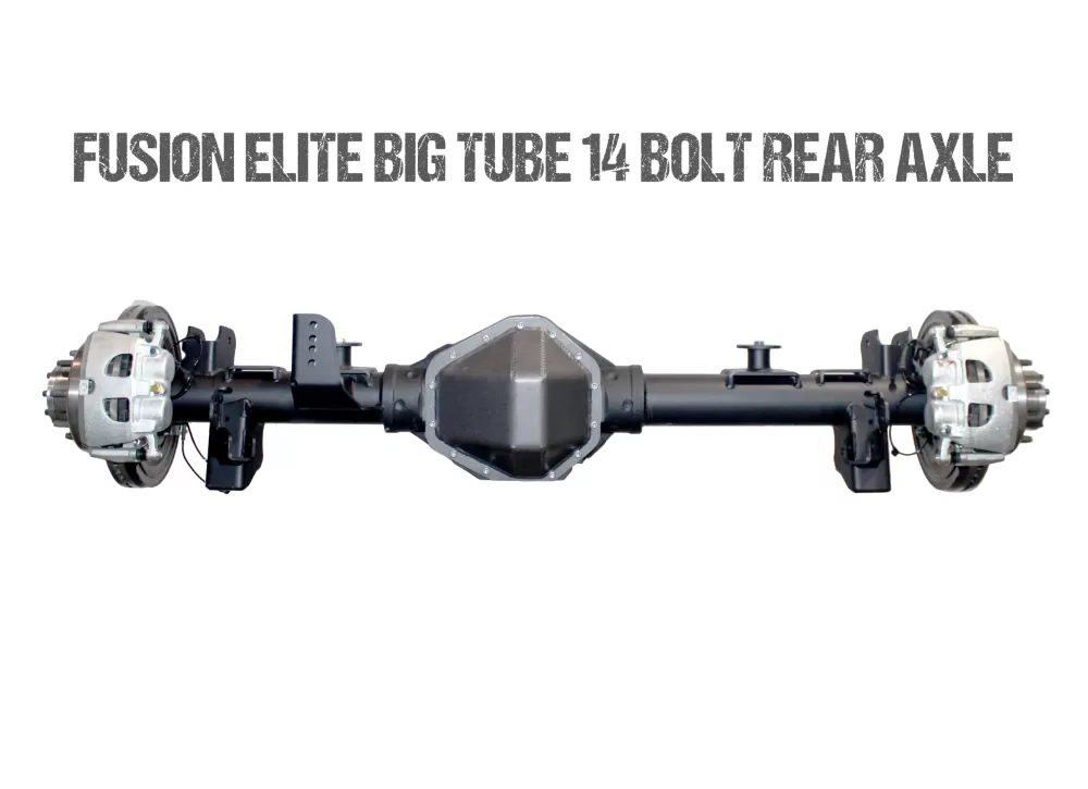 Jeep JL Axle Assembly Fusion Elite Big Tube 14 Bolt Full Float Rear Axle18-Pres Wrangler JL Gear Ratio 4.56 ARB Air Locker/13 Bolt Kit Fusion 4x4 - FUS-FF13-JL-ARB-456