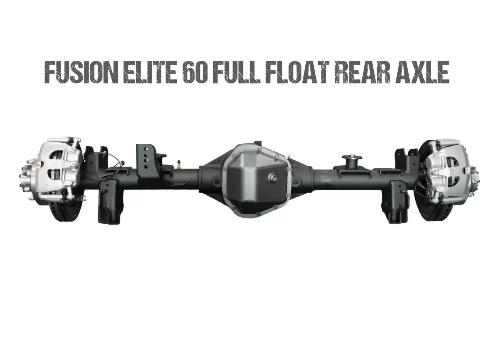 Jeep JL Axle Assembly Fusion Elite 60 Full Float Rear Axle Assembly 72 Inch 18-Pres Wrangler JL Gear Ratio 4.88 ARB Air Locker Fusion 4x4 - FUS-FF60-JL-ARB-488