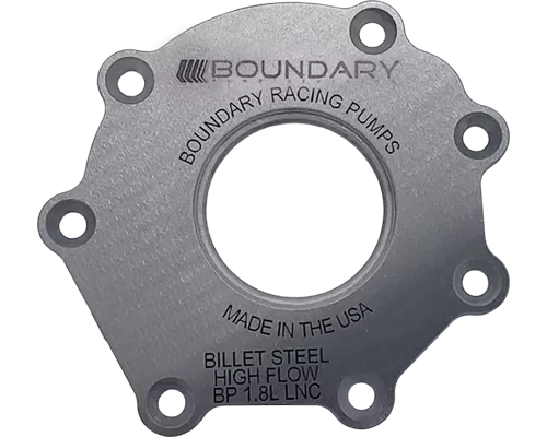 Boundary Pumps Billet Back Plate Ford Escort GT | Mazda Miata BP I4 ALL TYPES 1991-2005 - BP-BBP
