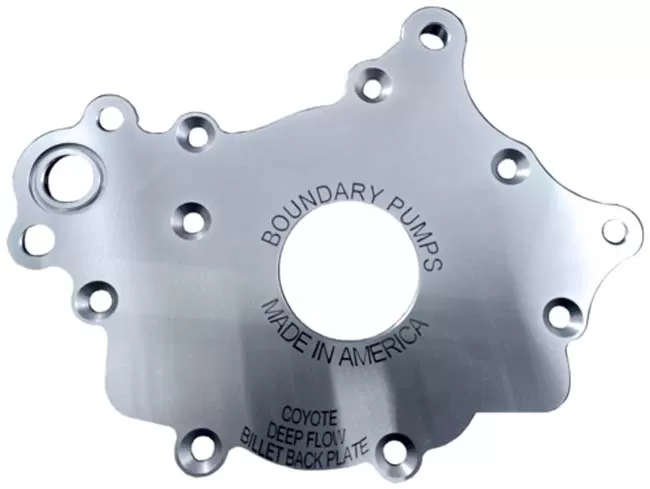 Boundary Pumps Steel Anti-cavitation High Flow Billet Pump Plate Ford Coyote V8 ALL TYPES 2011+ - CM-BBP