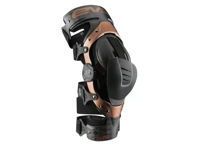 EVS Left Black/Copper Axis Pro Knee Brace XL - AXISP-BK/COP-XL