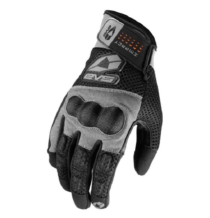 EVS Grey Valencia Street Gloves - SGL19V-GY-S
