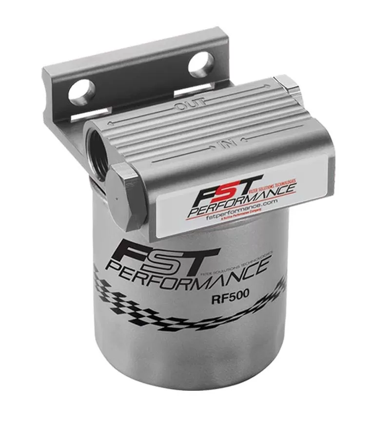 FST Performance FloMax 350 Fuel Filter System -6 or -8 AN ports (Racing/Street Rods) - RPM350