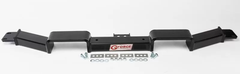 GForce Crossmembers GM Trans-Crossmember,SuperDuty Steel, PowderCoated, Double-Hump for Dual Exhaust - RCAL