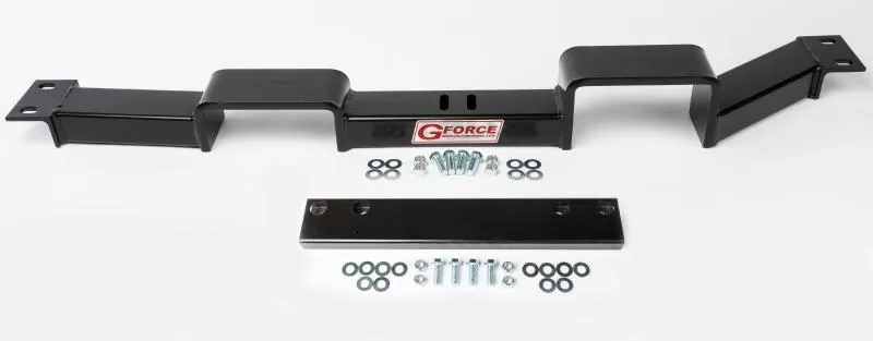 GForce Crossmembers GM Trans-Crossmember,SuperDuty Steel, PowderCoated, Double-Hump for Dual Exhaust - RCG-4L80K