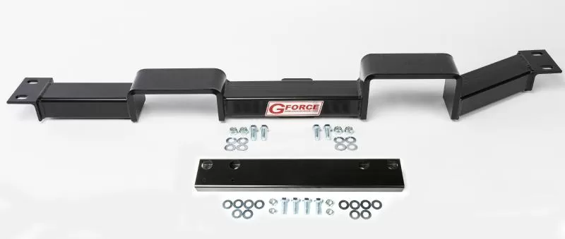 GForce Crossmembers GM Trans-Crossmember,SuperDuty Steel, PowderCoated, Double-Hump for Dual Exhaust - RCG-T56K