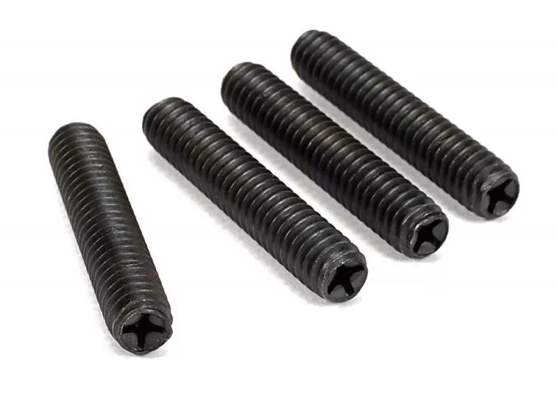 Trans-Dapt Performance 1/4 in.-20 x 1 in. Replacement T-Bar and Hex style Valve Cover Studs - 9814