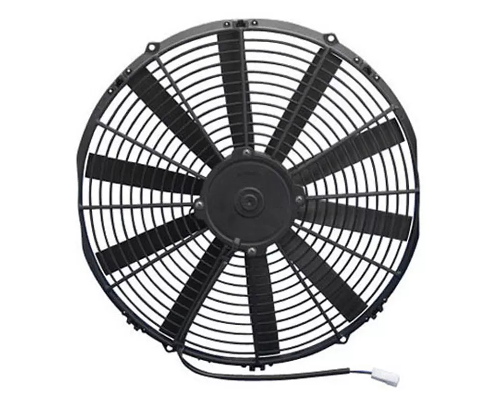 SPAL Electric Fan 1298 CFM | Puller Fan Design | Straight Style Blades - 30100400