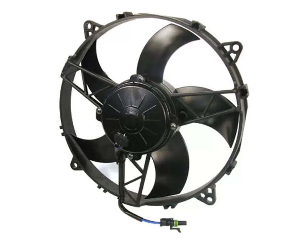 SPAL Electric Fan 1310 CFM | Puller Fan Design | Curved Style Blades - 30102022