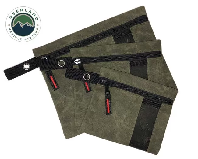 Overland Vehicle System Small Bags 3 Individual #12 Waxed Canvas - 21069941