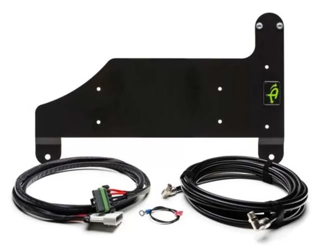 Overland Vehicle System Under Pass. Seat for ARB Dual Air Compressor Black Jeep Wrangler 2018-2020 - 44-1819