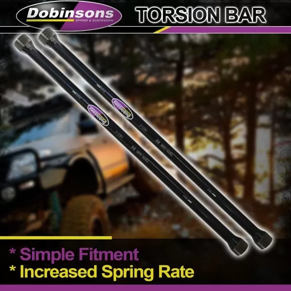 Dobinsons 1220mm Heavy Duty Torsion Bar Set - TB21-1549