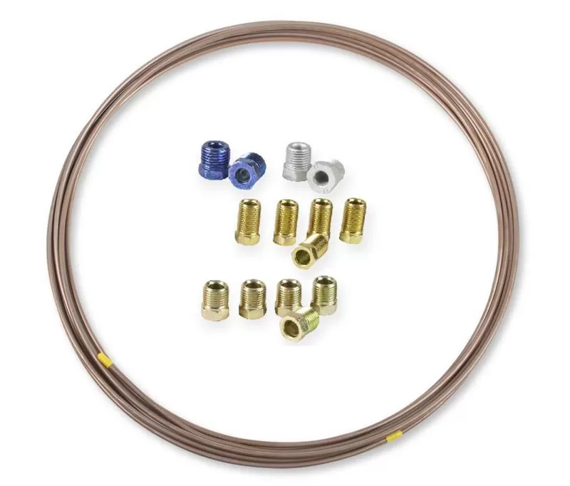 Earl's Performance 1/4 IN X 25 FT COIL&FITTING KIT EZFORM - NC6416KERL