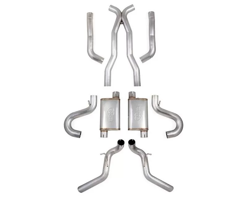 Hooker 68-72 GM A-BODY EXHAUST SYSTEM, 3.0 IN, - 70501362-RHKR