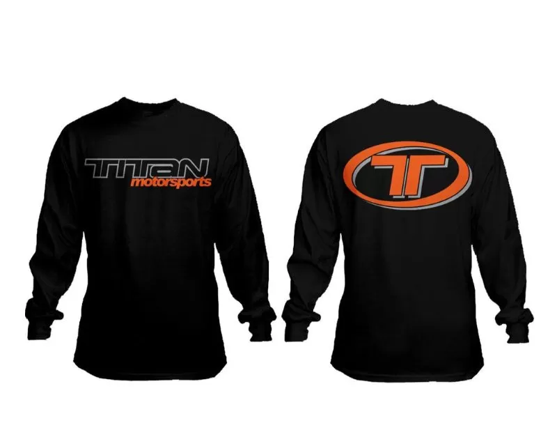 Titan Motorsports Black Longsleeve Tuner T-Shirt - TMS ACC-LNG-SML