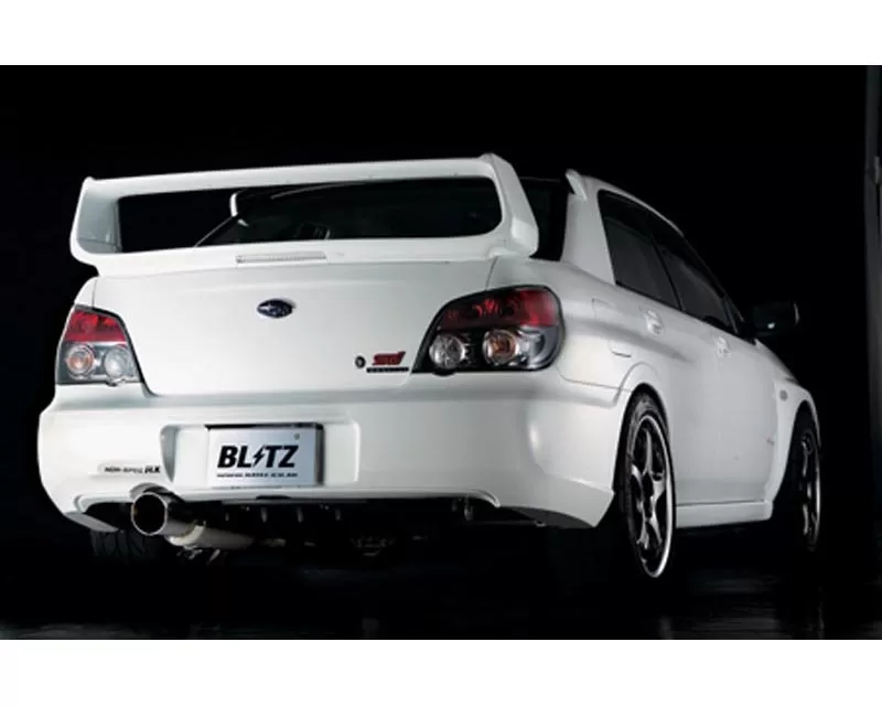 Blitz NUR-SpecR Catback Exhaust Subaru WRX Sti 08-12 - MS3100