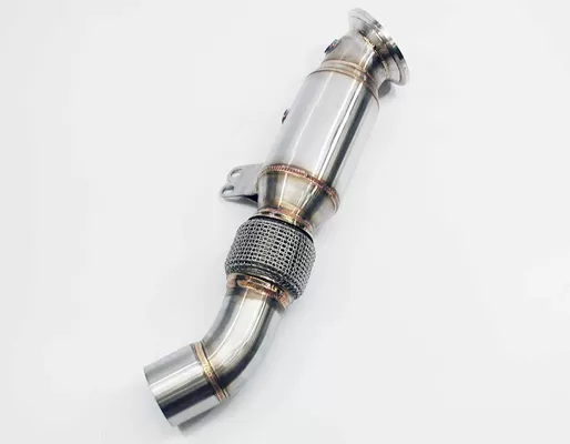 Racing Dynamics Catted Downpipe With Heat Shield BMW M240i | 340i | 440i | 540i 2016-2020 - 130 10 58 150