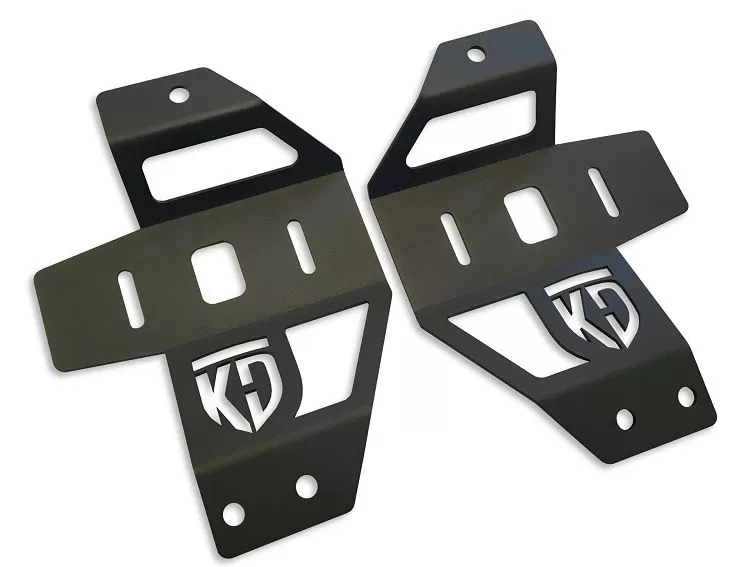 KD Fabworks 94-97 F250 | 350 Dual 3'' Cube Light brackets - TR-0025