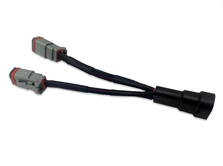 KD Fabworks Plug-and-Play Wiring Splitter H10 | 9005 | 9006 to dual Deutsch - TR-DUAL-ADAPTER