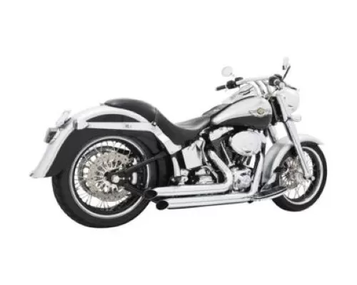 Freedom Performance Exhaust Declaration Turn-Out Chrome for Softail Models - HD00034